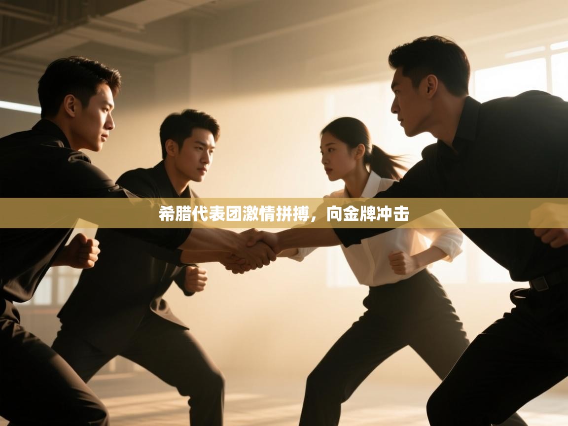 希腊代表团激情拼搏，向金牌冲击  第2张